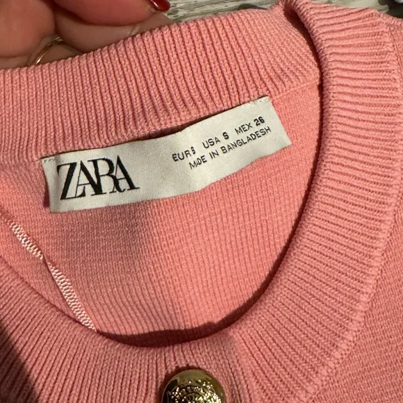 Pink Zara Button-Up Dress - Picture 3 of 5